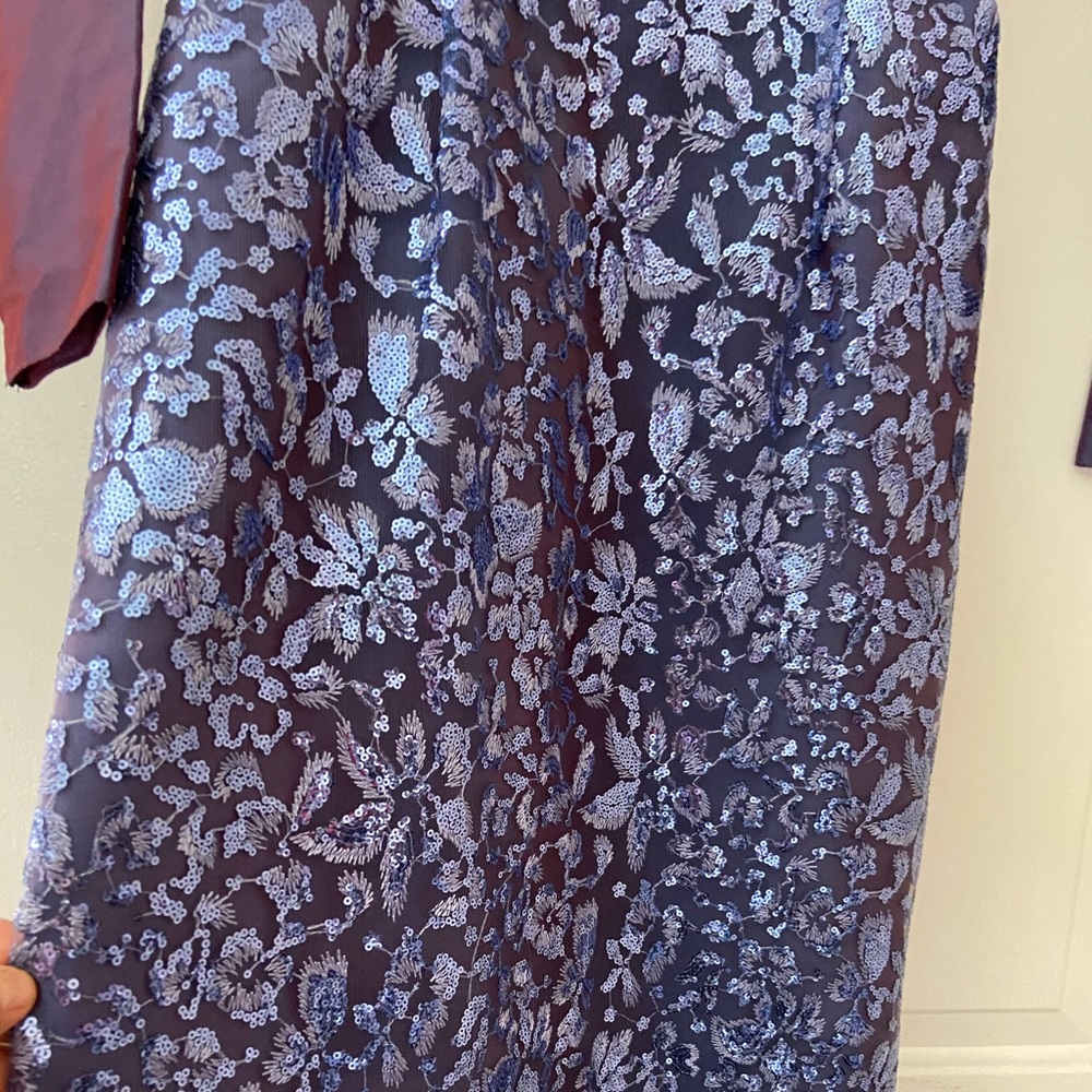 Elegant Sequence Gown with Jacket - Picture 11 of 13